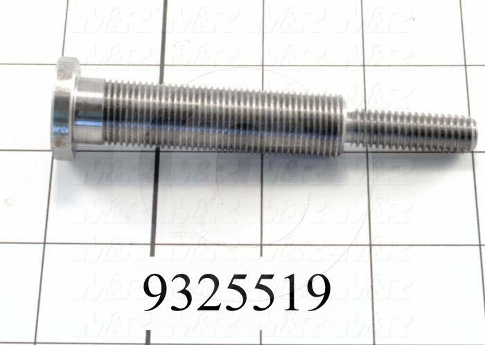 Fabricated Parts, Adjusting Bolt, 3.94 in. Length, 1.00 in. Diameter, 3/8-16 Thread Size