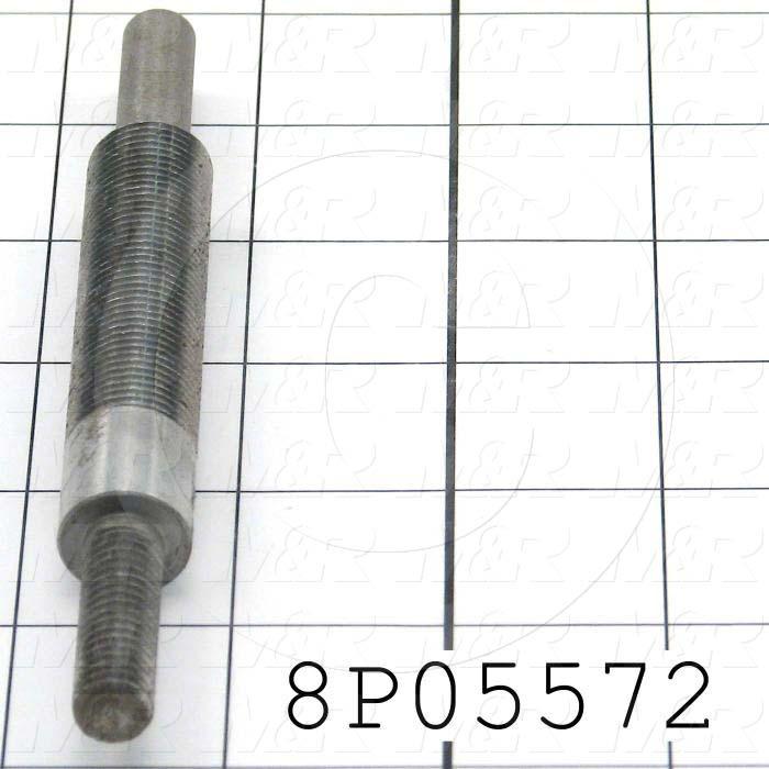 Fabricated Parts, Adjusting Bolt, 5.38 in. Length, 0.63 in. Diameter, 5/8-18 Thread Size