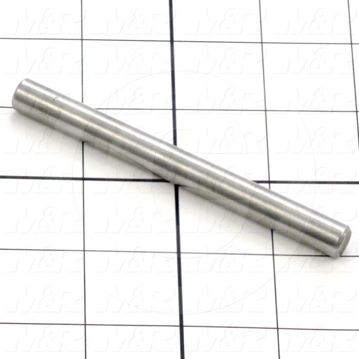 Fabricated Parts, Adjusting Guide Rod, 4.00 in. Length, 0.38 in. Diameter