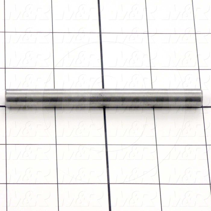Fabricated Parts, Adjusting Guide Rod, 4.00 in. Length, 0.38 in. Diameter