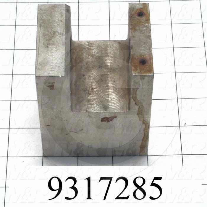 Fabricated Parts, Adjustment Bracket 3.75"Lg Ls, 3.75 in. Length, 3.75 in. Width, 2.50 in. Thickness