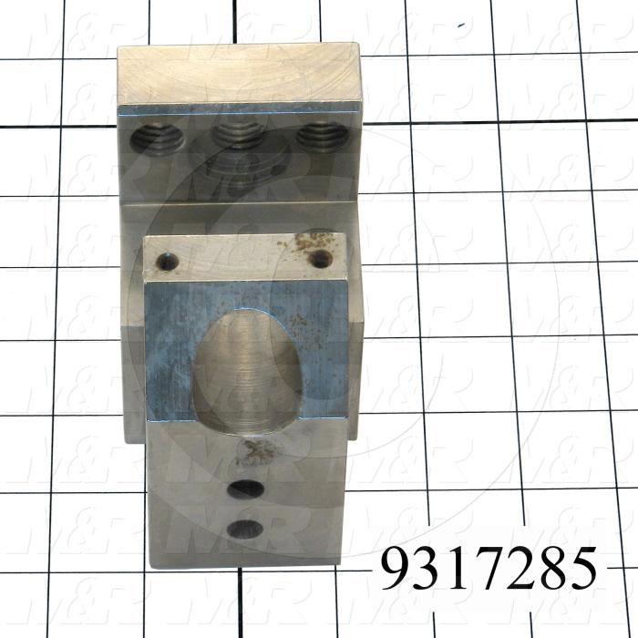 Fabricated Parts, Adjustment Bracket 3.75"Lg Ls, 3.75 in. Length, 3.75 in. Width, 2.50 in. Thickness