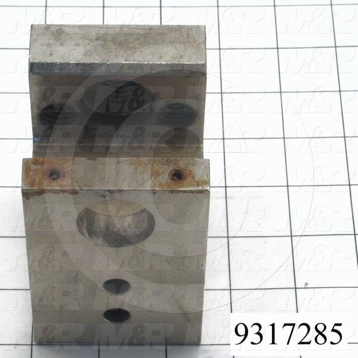 Fabricated Parts, Adjustment Bracket 3.75"Lg Ls, 3.75 in. Length, 3.75 in. Width, 2.50 in. Thickness