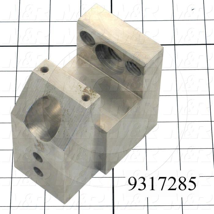 Fabricated Parts, Adjustment Bracket 3.75"Lg Ls, 3.75 in. Length, 3.75 in. Width, 2.50 in. Thickness