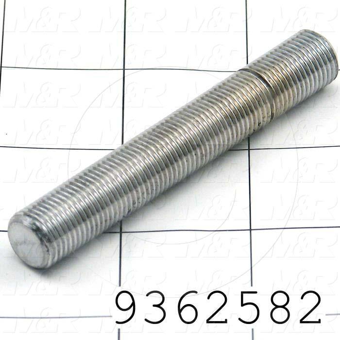 Fabricated Parts, Adjustment Screw, 3.25 in. Length, 1/2-20 Thread Size