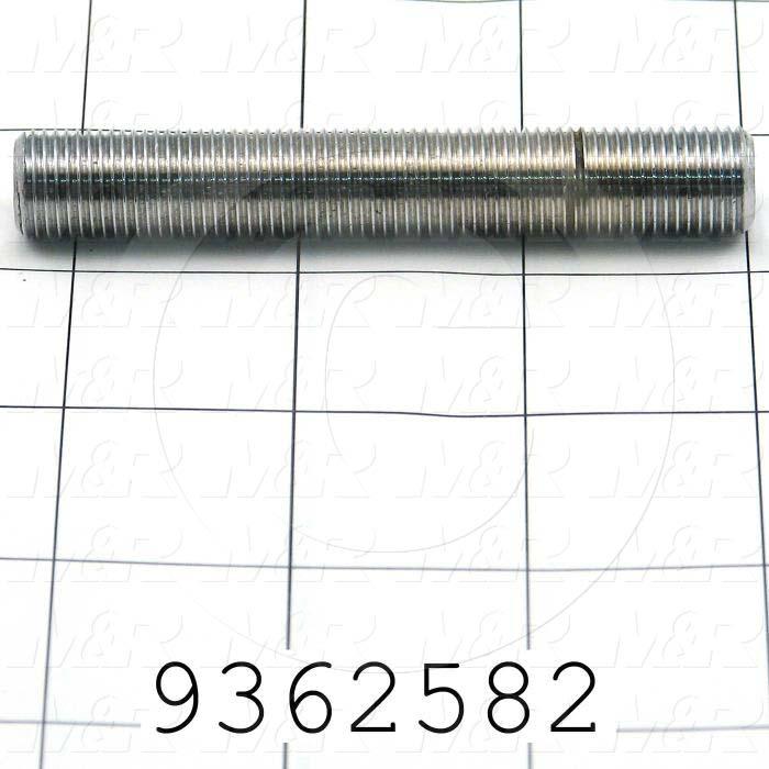 Fabricated Parts, Adjustment Screw, 3.25 in. Length, 1/2-20 Thread Size