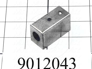 Fabricated Parts, Air Lock Switch Mounting Channel, 1.75 in. Length, 0.81 in. Width, 1.06 in. Height