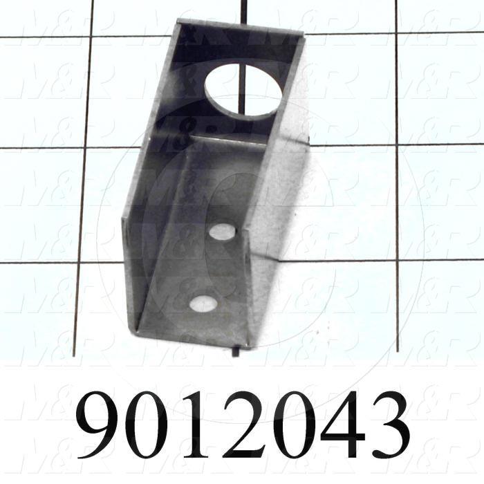 Fabricated Parts, Air Lock Switch Mounting Channel, 1.75 in. Length, 0.81 in. Width, 1.06 in. Height