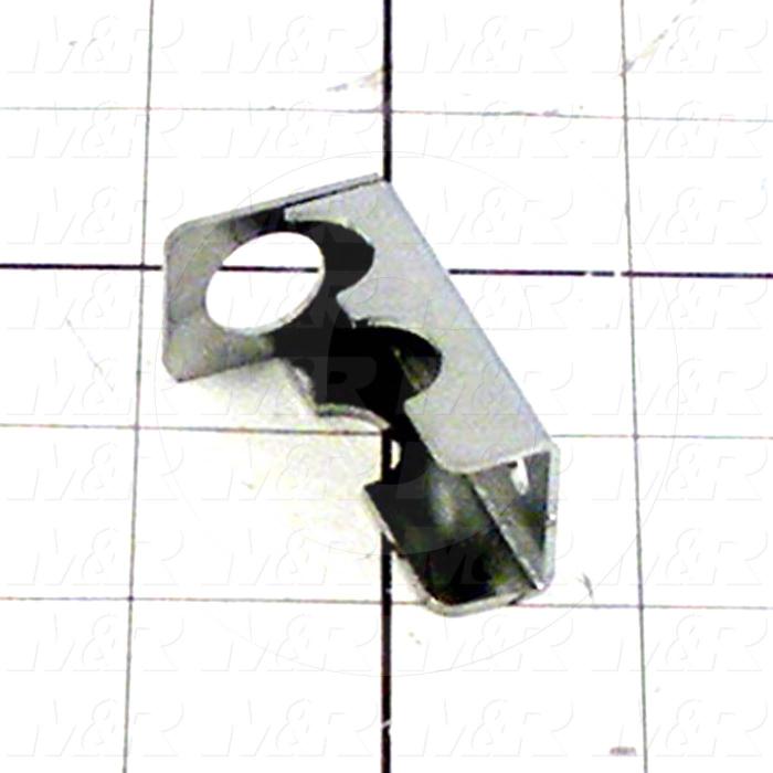 Fabricated Parts, Air Lock Switch Mounting Channel, 1.75 in. Length, 1.00 in. Width, 1.00 in. Height