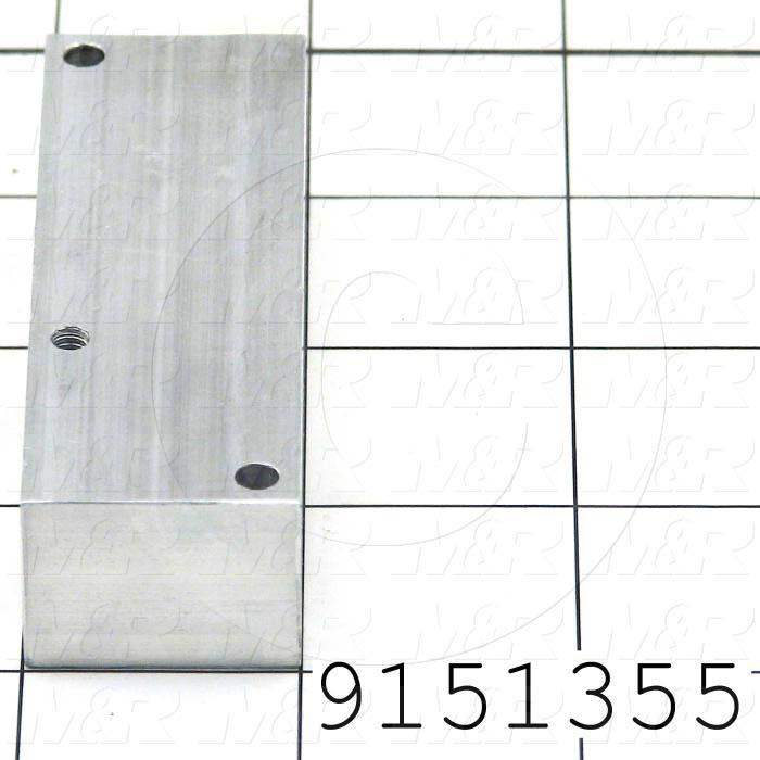 Fabricated Parts, Air Manifold, 3.00 in. Length, 1.00 in. Width, 0.75 in. Height