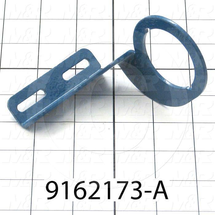Fabricated Parts, Air Preparation Unit Mounting Bracket, 3.89 in. Length, 3.13 in. Width, 4.58 in. Height