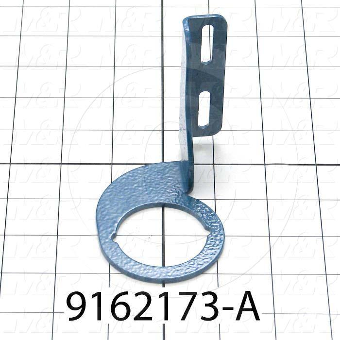 Fabricated Parts, Air Preparation Unit Mounting Bracket, 3.89 in. Length, 3.13 in. Width, 4.58 in. Height