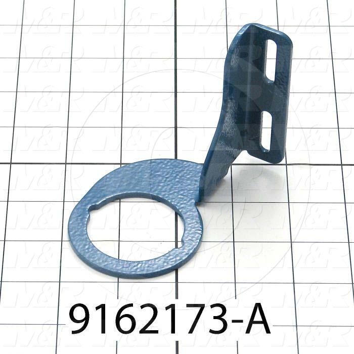 Fabricated Parts, Air Preparation Unit Mounting Bracket, 3.89 in. Length, 3.13 in. Width, 4.58 in. Height