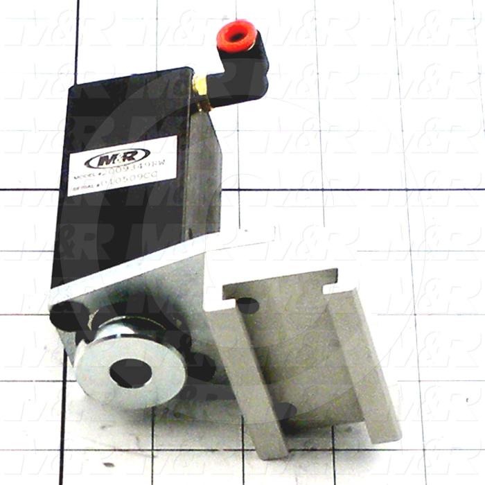 Fabricated Parts, Air Screen Clamp Assembly, 3.54 in. Length, 2.50 in. Width, 4.13 in. Height