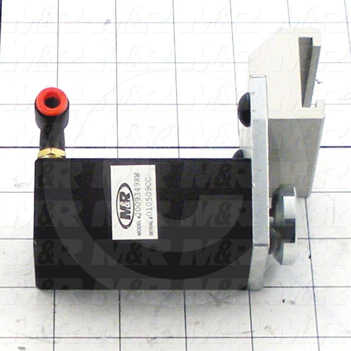 Fabricated Parts, Air Screen Clamp Assembly, 3.54 in. Length, 2.50 in. Width, 4.13 in. Height