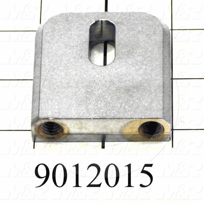 Fabricated Parts, Angle Adjusting Back Clamp, 2.25 in. Length, 2.00 in. Width, 0.50 in. Height