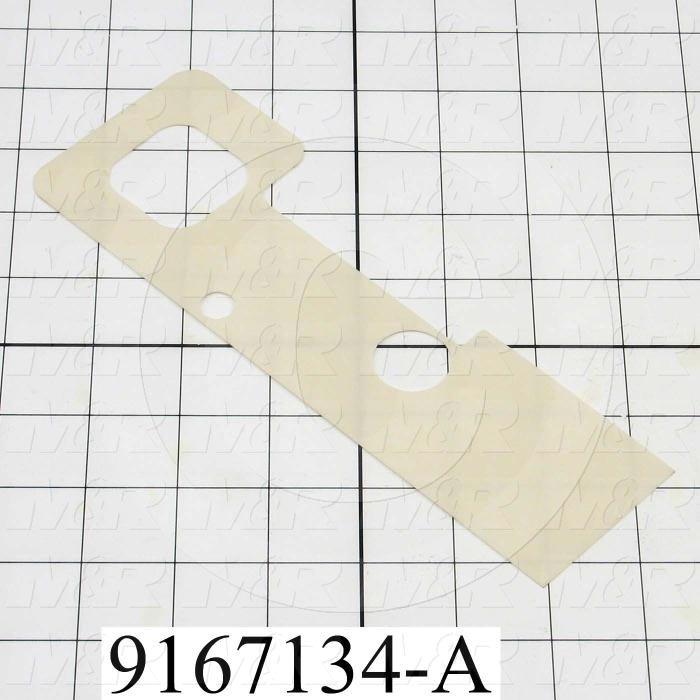 Fabricated Parts, Anti - Friction Tape, 8.25 in. Length, 2.82 in. Width