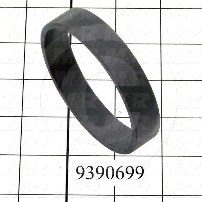 Fabricated Parts, Anti-Slip Exhaust Tube Ring, 0.63 in. Length, 3.12 in. Diameter