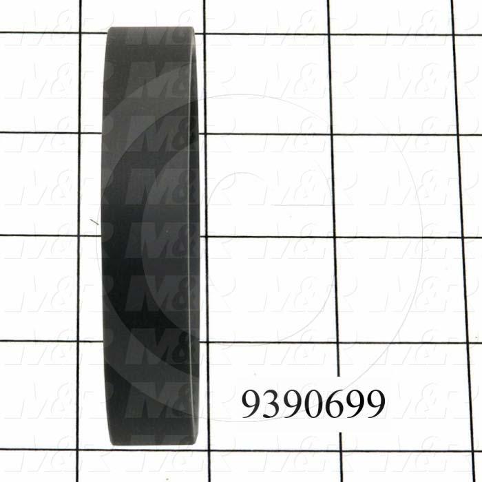 Fabricated Parts, Anti-Slip Exhaust Tube Ring, 0.63 in. Length, 3.12 in. Diameter