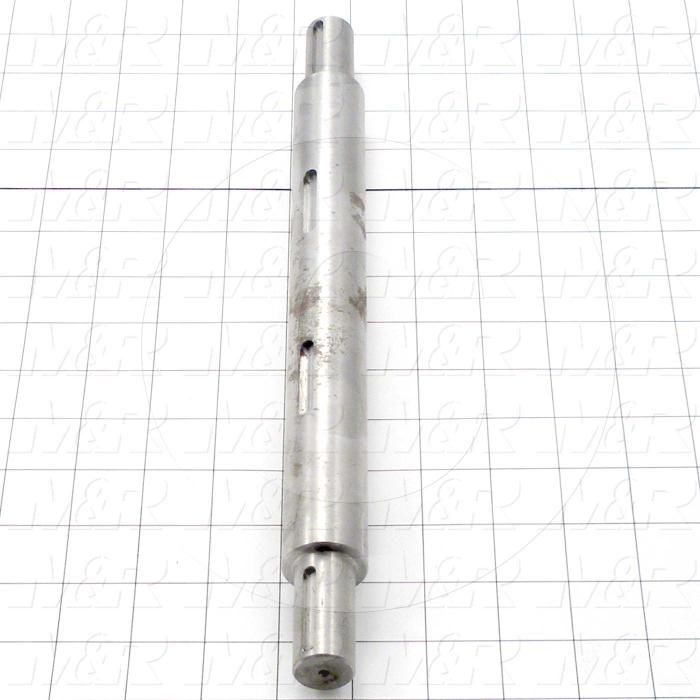 Fabricated Parts, Balance Weight Main Shaft, 13.22 in. Length, 1.18 in. Diameter