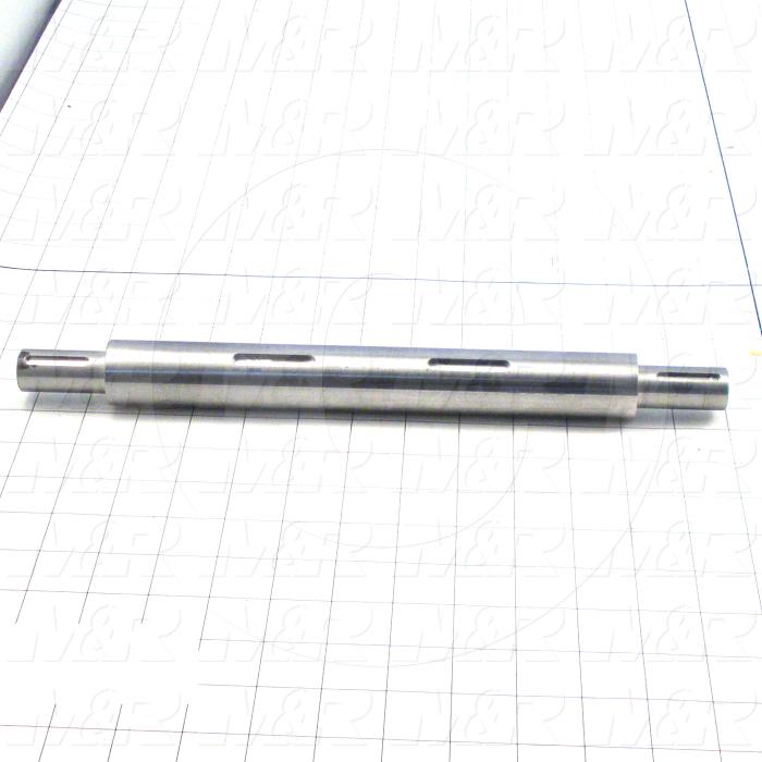 Fabricated Parts, Balance Weight Shaft, 13.13 in. Length, 1.25 in. Diameter