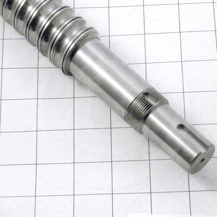 Fabricated Parts, Ball Bearing Screw, 28.88 in. Length