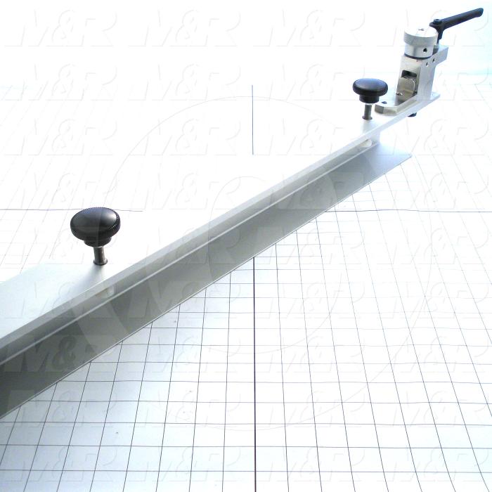 Fabricated Parts, Base Weldment, 3.00 in. Length, 5.60 in. Width, 1.50 in. Height, Left