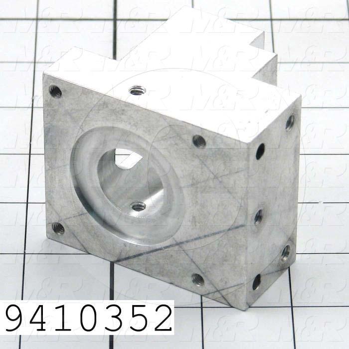 Fabricated Parts, Bearing Block, 2.65 in. Length, 2.05 in. Width, 2.25 in. Height