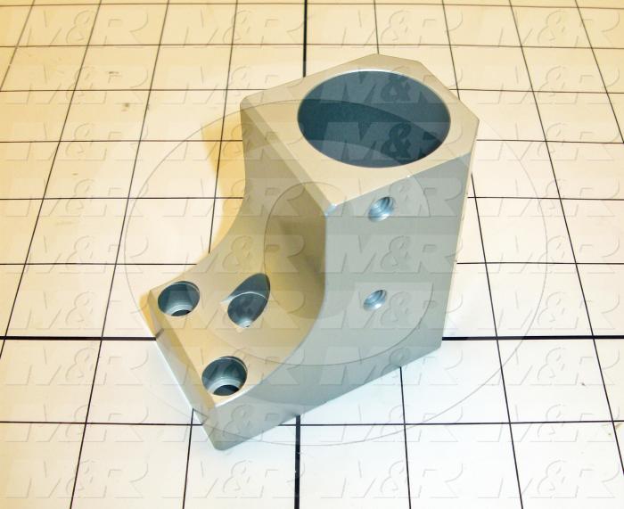 Fabricated Parts, Bearing Block, 2.75 in. Length, 2.63 in. Width, 1.50 in. Height