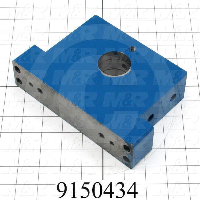 Fabricated Parts, Bearing Block, 8.00 in. Length, 1.88 in. Width, 5.25 in. Height