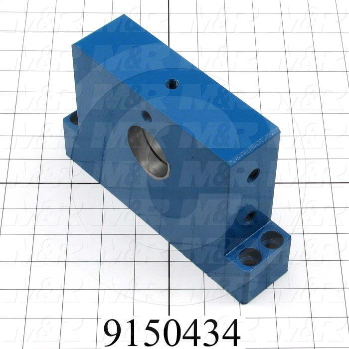 Fabricated Parts, Bearing Block, 8.00 in. Length, 1.88 in. Width, 5.25 in. Height