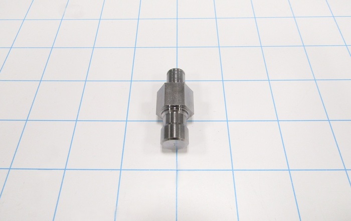 Fabricated Parts, Bearing Ecc. Shaft, 1.84 in. Length, 5/8 in. Diameter, As Material Finish