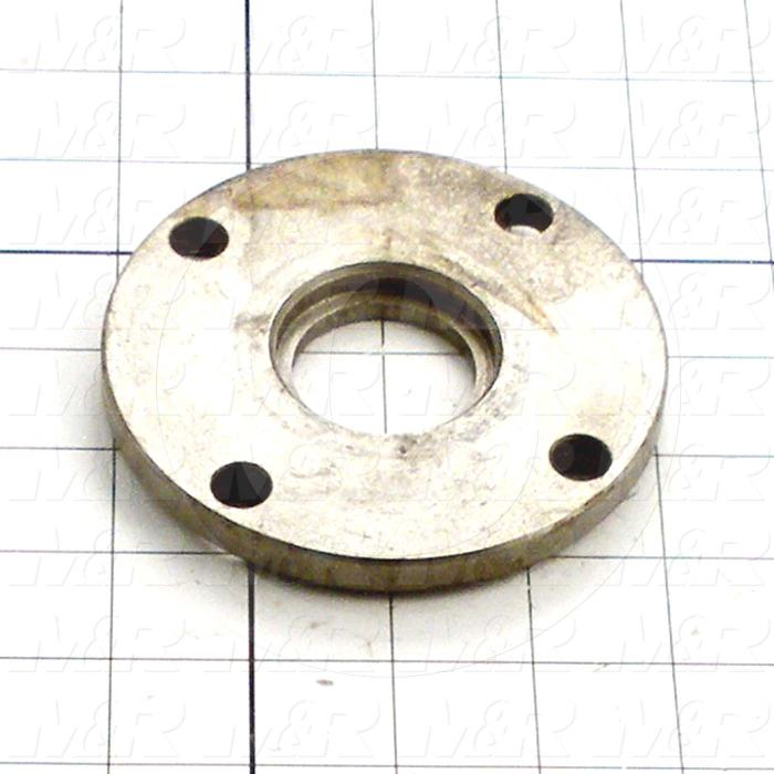 Fabricated Parts, Bearing Flange, 4.19' Diameter, 0.46 in. Thickness