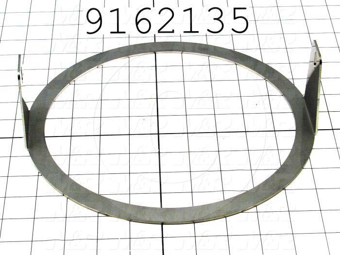 Fabricated Parts, Bearing Holder Ring, 9.95 in. Length, 2.88 in. Height, 10.00 in. Diameter