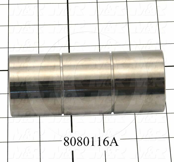 Fabricated Parts, Bearing Housing, 4.90 in. Length, 1.99 in. Diameter