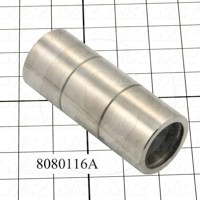Fabricated Parts, Bearing Housing, 4.90 in. Length, 1.99 in. Diameter