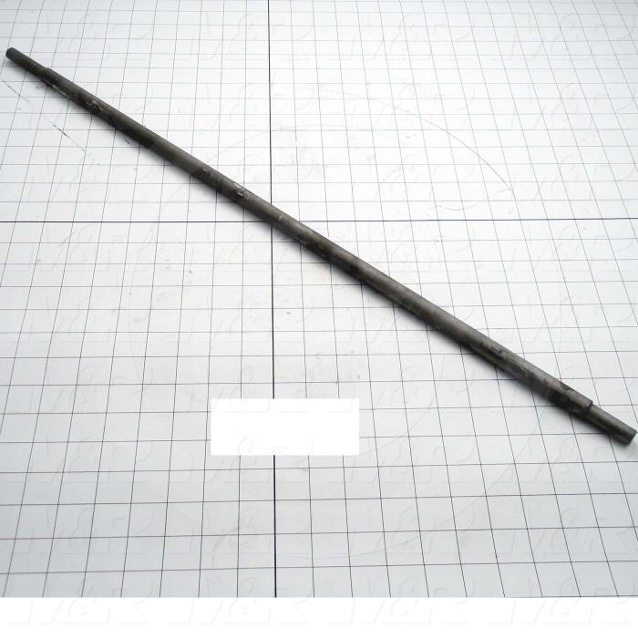 Fabricated Parts, Bearing Pulley Shaft, 28.50 in. Length, 0.63 in. Diameter