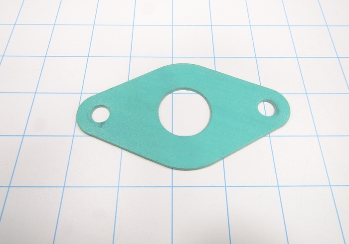 Fabricated Parts, Bearing Seal, 4.49 in. Length, 2.46 in. Width, 0.06 in Thickness, As Material Finish