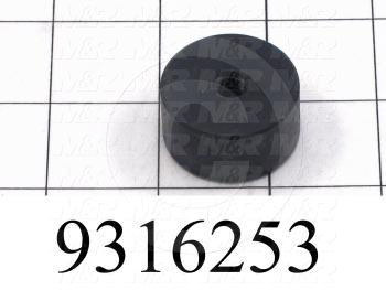 Fabricated Parts, Bearing Side Guide, 1.25 in. Diameter, 0.65 in. Thickness