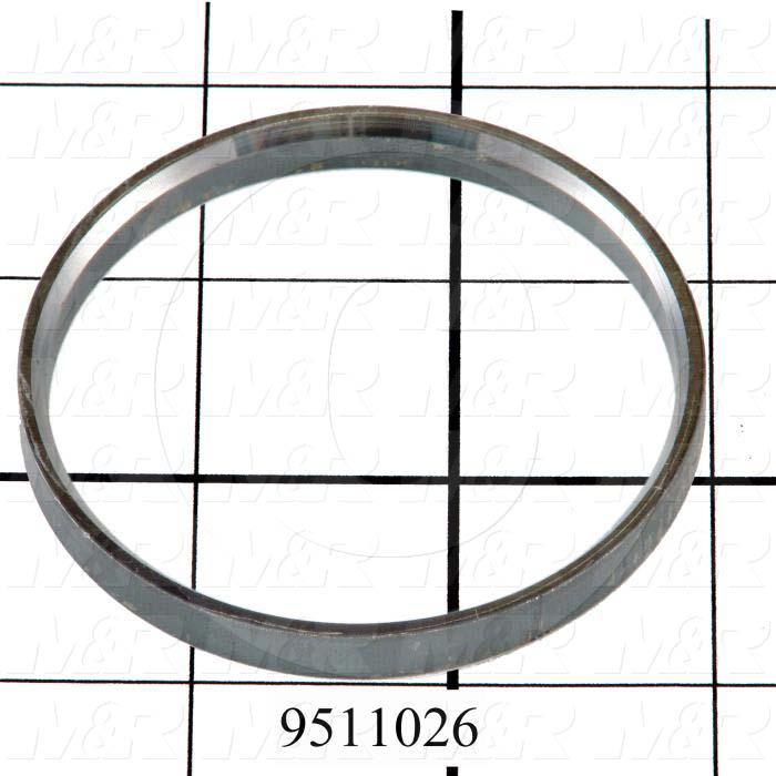 Fabricated Parts, Bearing Spacer, 0.25 in. Length, 2.69 in. Diameter