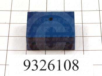 Fabricated Parts, Bed Adjustment Block, 2.50 in. Length, 1.88 in. Width, 1.00 in. Height