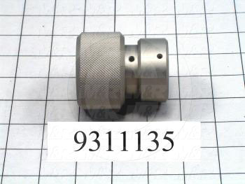 Fabricated Parts, Bed Adjustment Knob, 2.63 in. Length, 2.25 in. Diameter