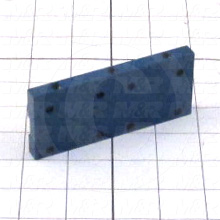 Fabricated Parts, Belt Connector, 4.00 in. Length, 1.75 in. Width, 0.37 in. Thickness