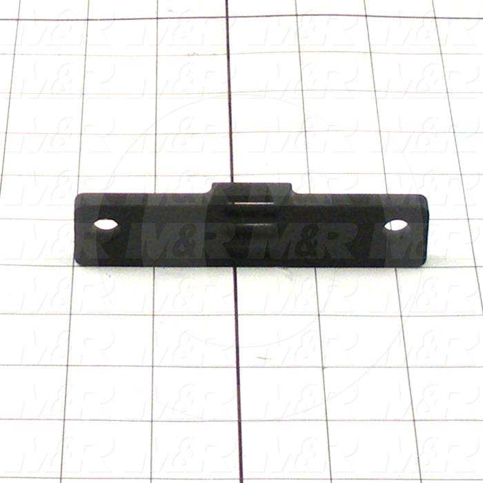 Fabricated Parts, Belt Front Lock, 4.38 in. Length, 1.06 in. Width, 0.31 in. Height