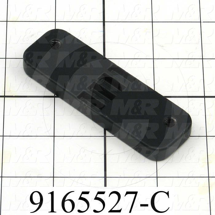 Fabricated Parts, Belt Lock Steel Casting, 3.74 in. Length, 1.19 in. Width, 0.39 in. Height