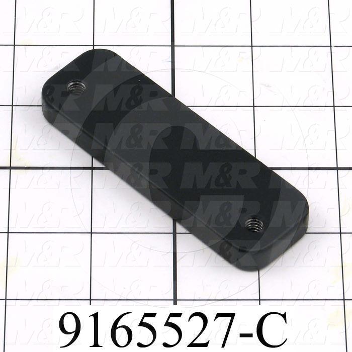 Fabricated Parts, Belt Lock Steel Casting, 3.74 in. Length, 1.19 in. Width, 0.39 in. Height