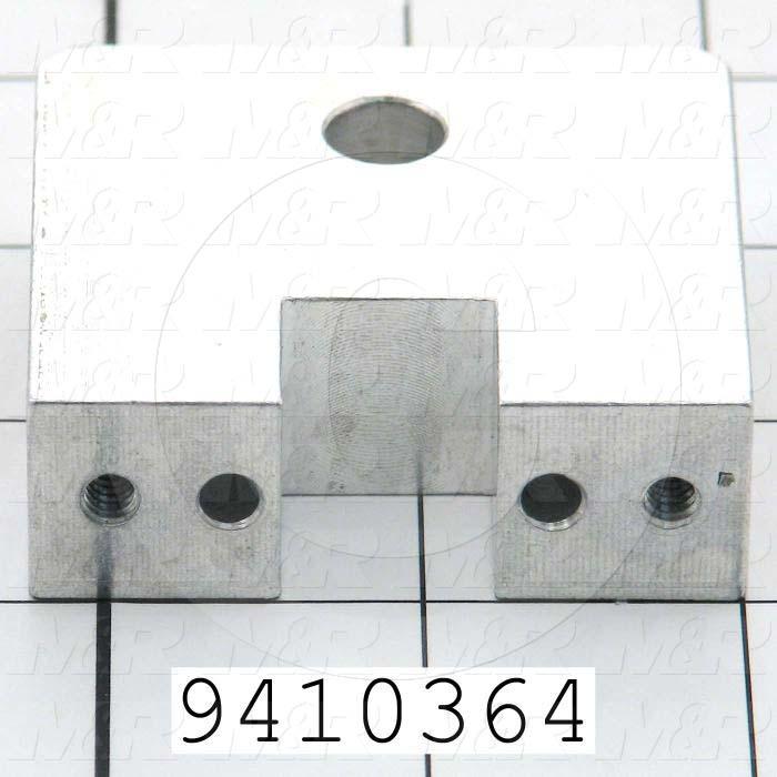 Fabricated Parts, Block, 2.25 in. Length, 0.75 in. Width, 2.06 in. Height