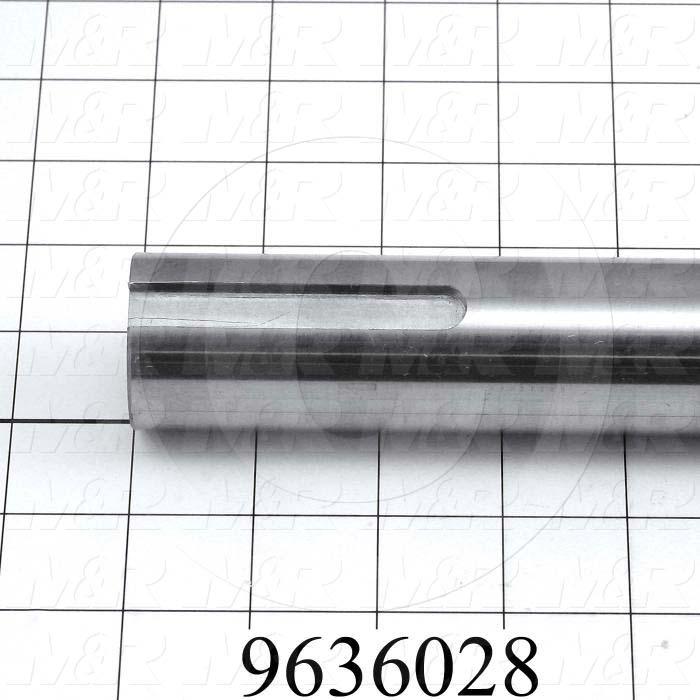 Fabricated Parts, Blower Shaft, 21.00 in. Length, 1.44 in. Diameter
