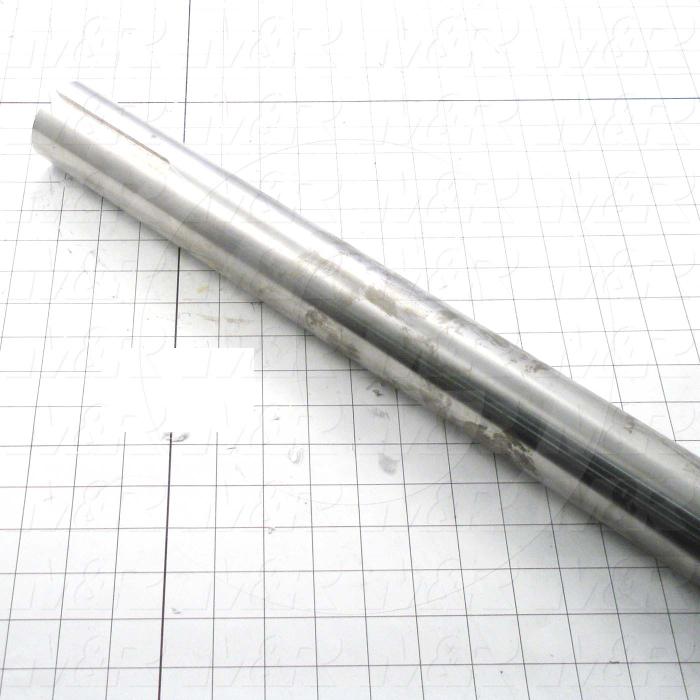 Fabricated Parts, Blower Shaft, 51.50 in. Length, 2.19 in. Diameter