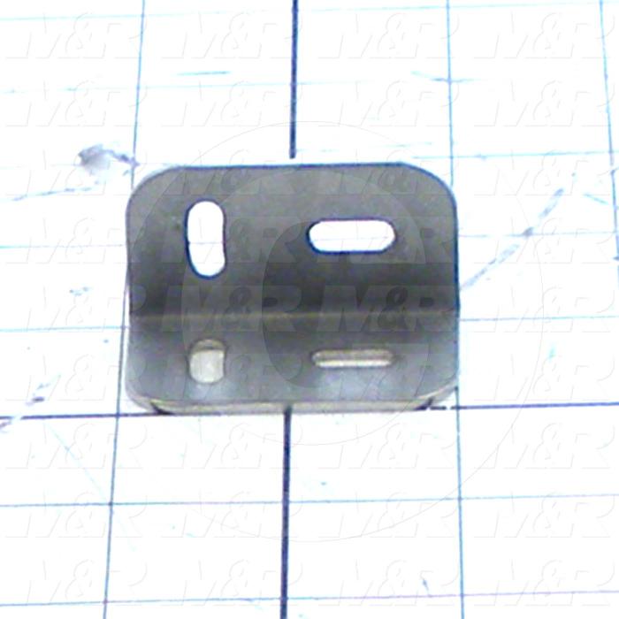 Fabricated Parts, Bottom Proximity Mounting Bracket, 2.00 in. Length, 2.08 in. Width, 1.08 in. Height